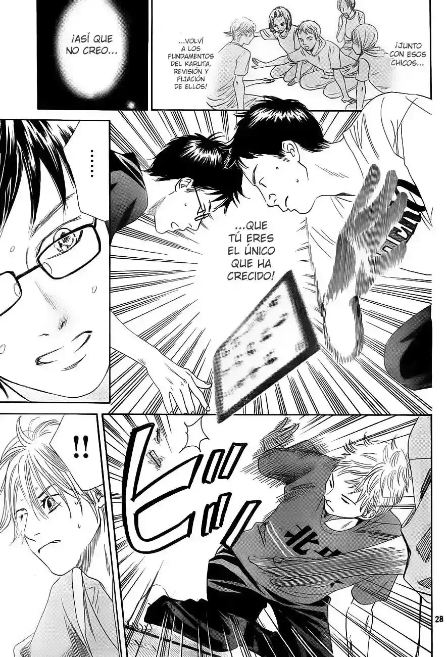 Chihayafuru capítulo 100, página 30