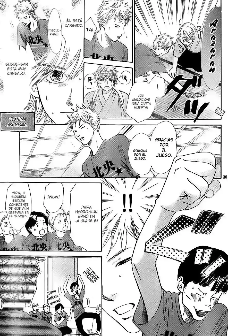 Chihayafuru capítulo 100, página 32