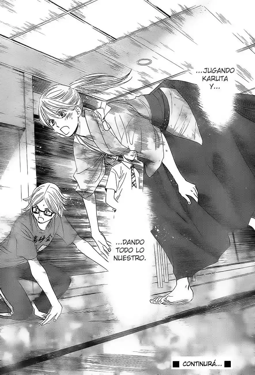 Chihayafuru capítulo 100, página 37