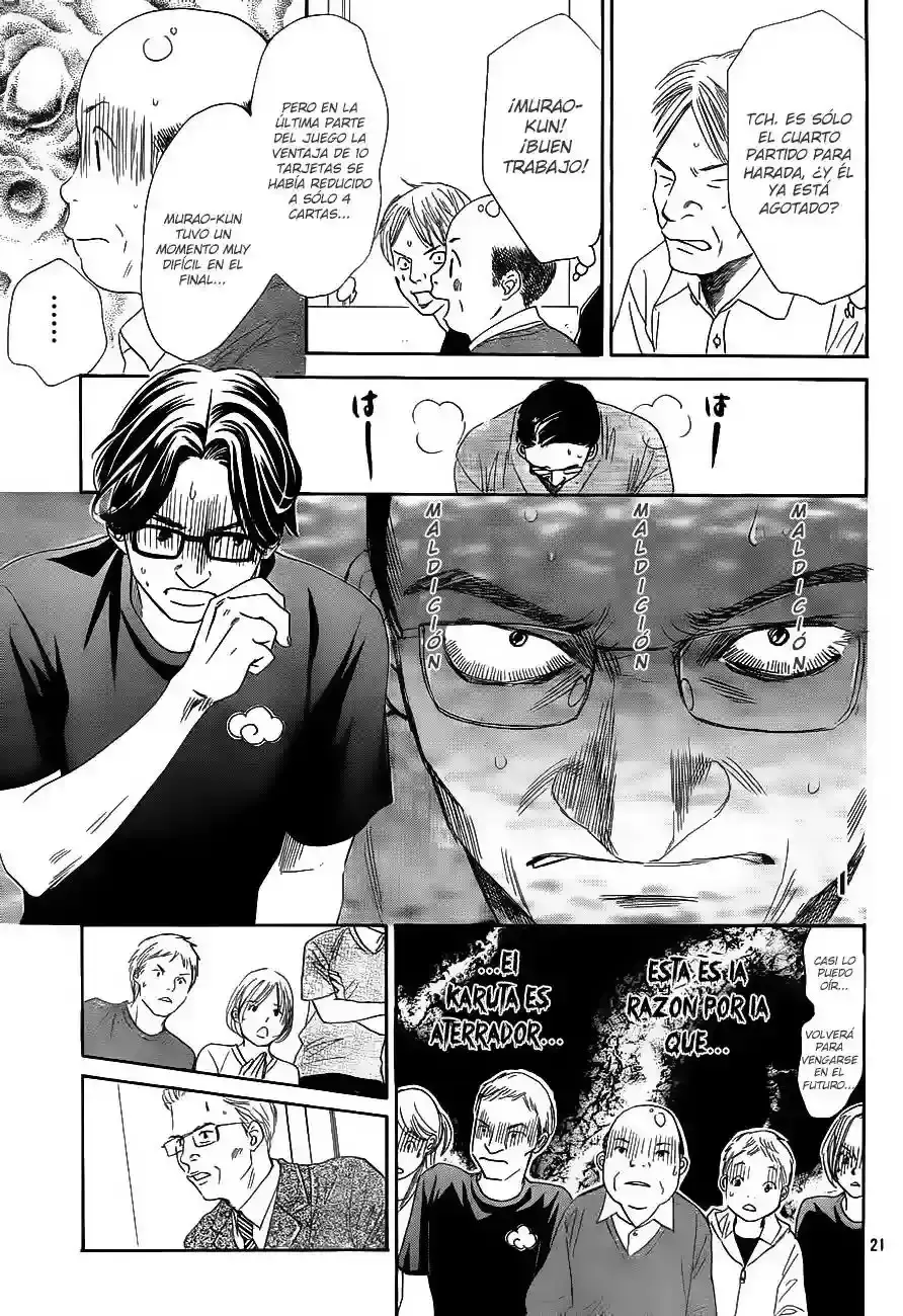 Chihayafuru capítulo 101, página 22