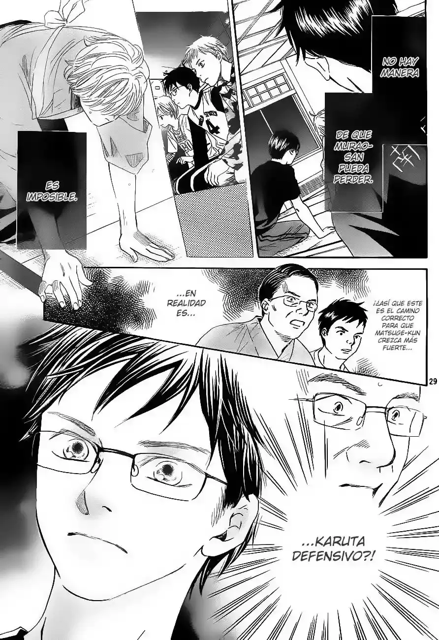 Chihayafuru capítulo 102, página 30