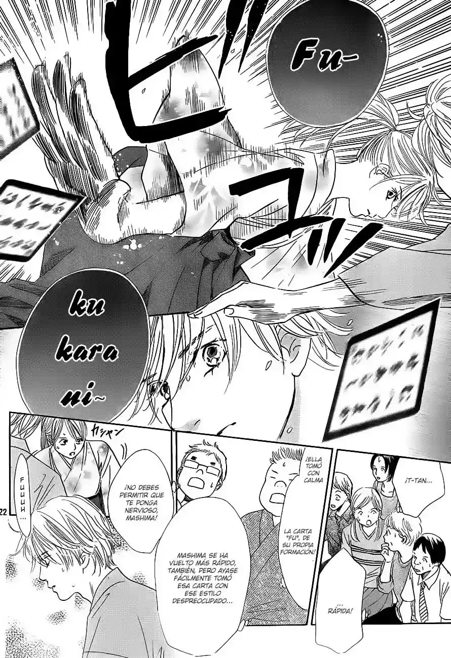 Chihayafuru capítulo 103, página 22