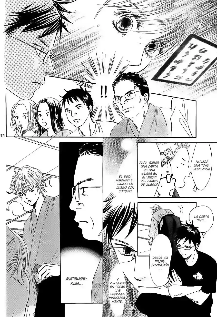 Chihayafuru capítulo 103, página 24