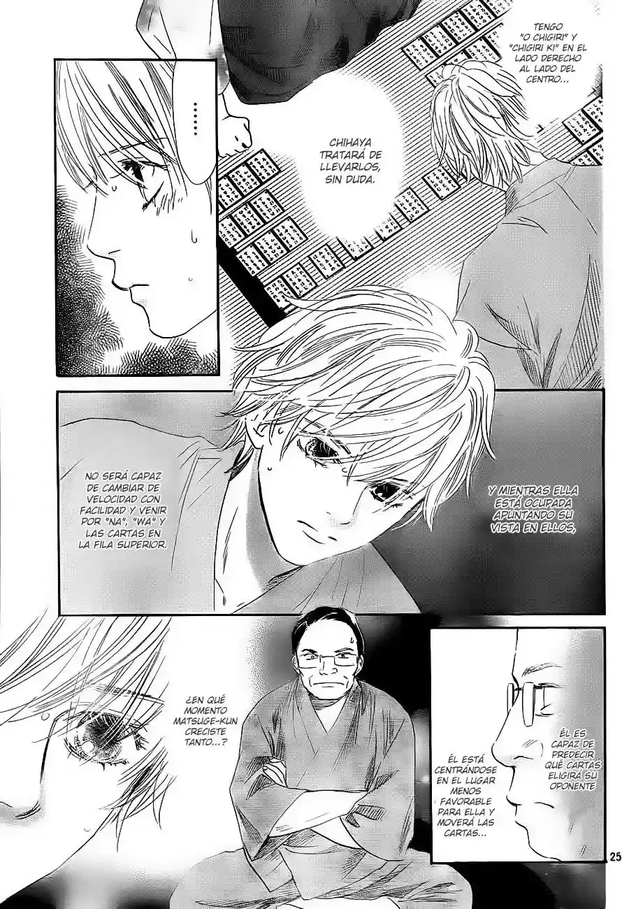 Chihayafuru capítulo 103, página 25