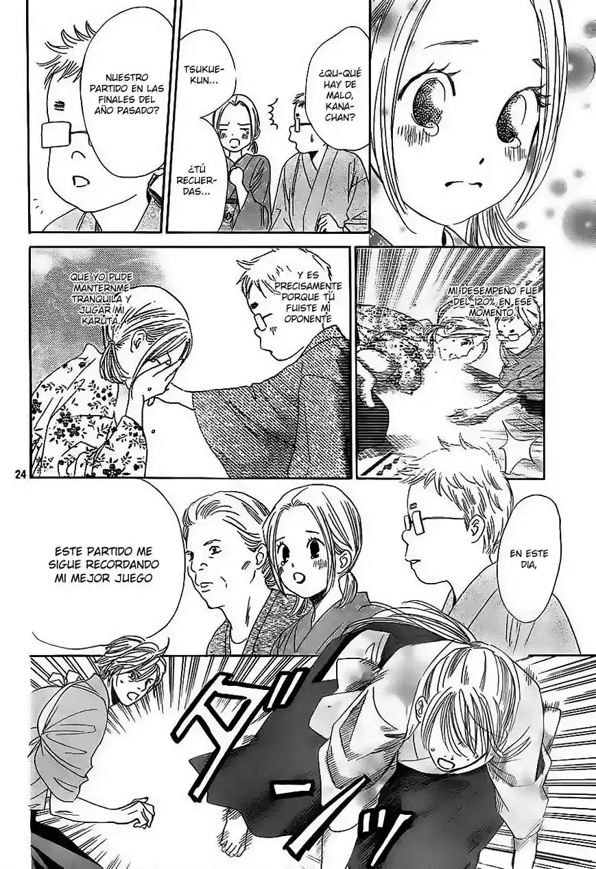 Chihayafuru capítulo 104, página 23