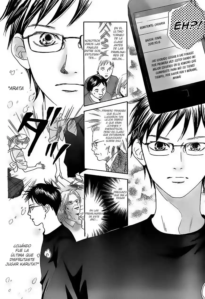 Chihayafuru capítulo 104, página 26