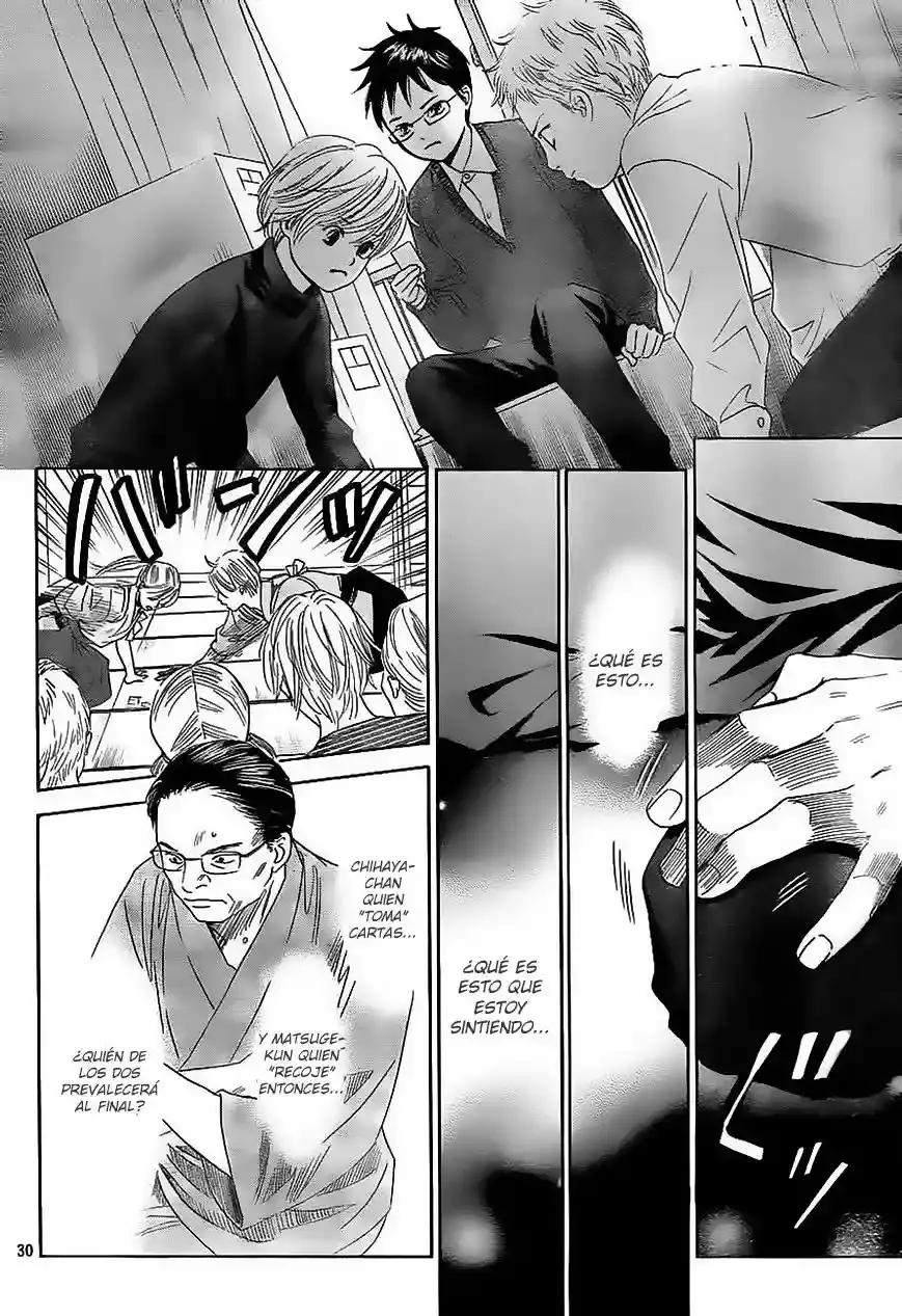 Chihayafuru capítulo 104, página 28