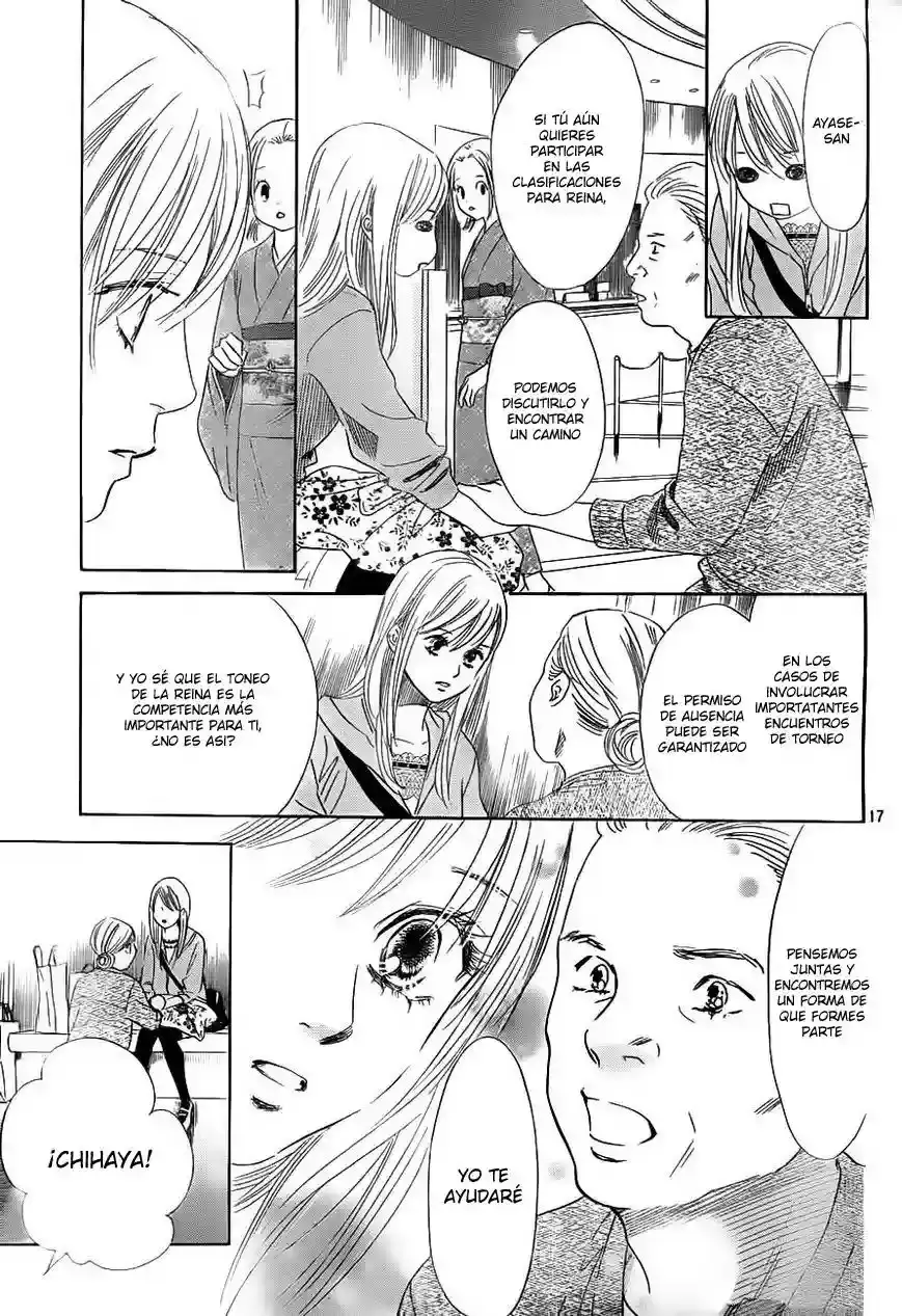 Chihayafuru capítulo 105, página 18