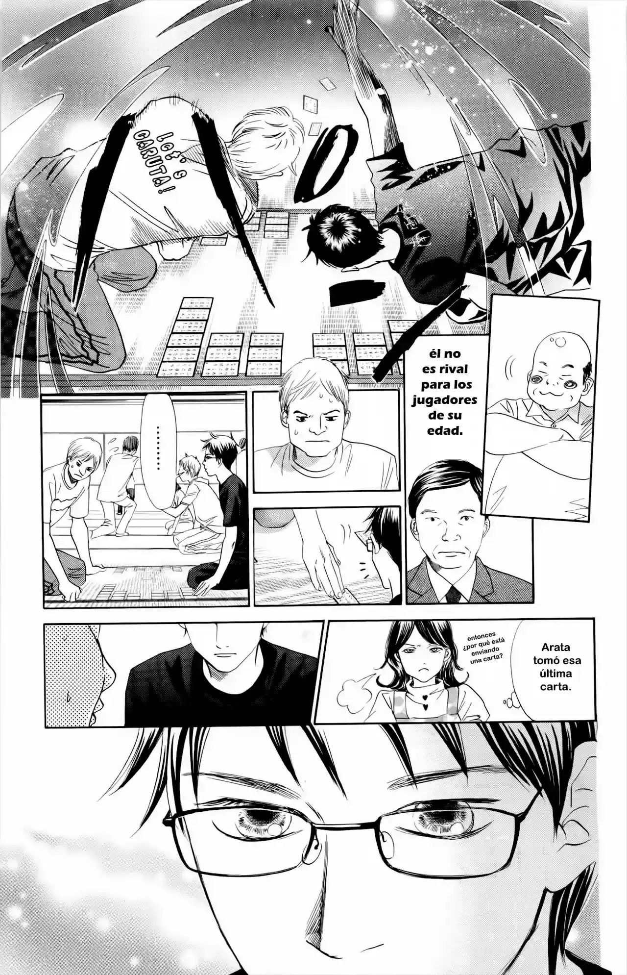 Chihayafuru capítulo 107, página 28