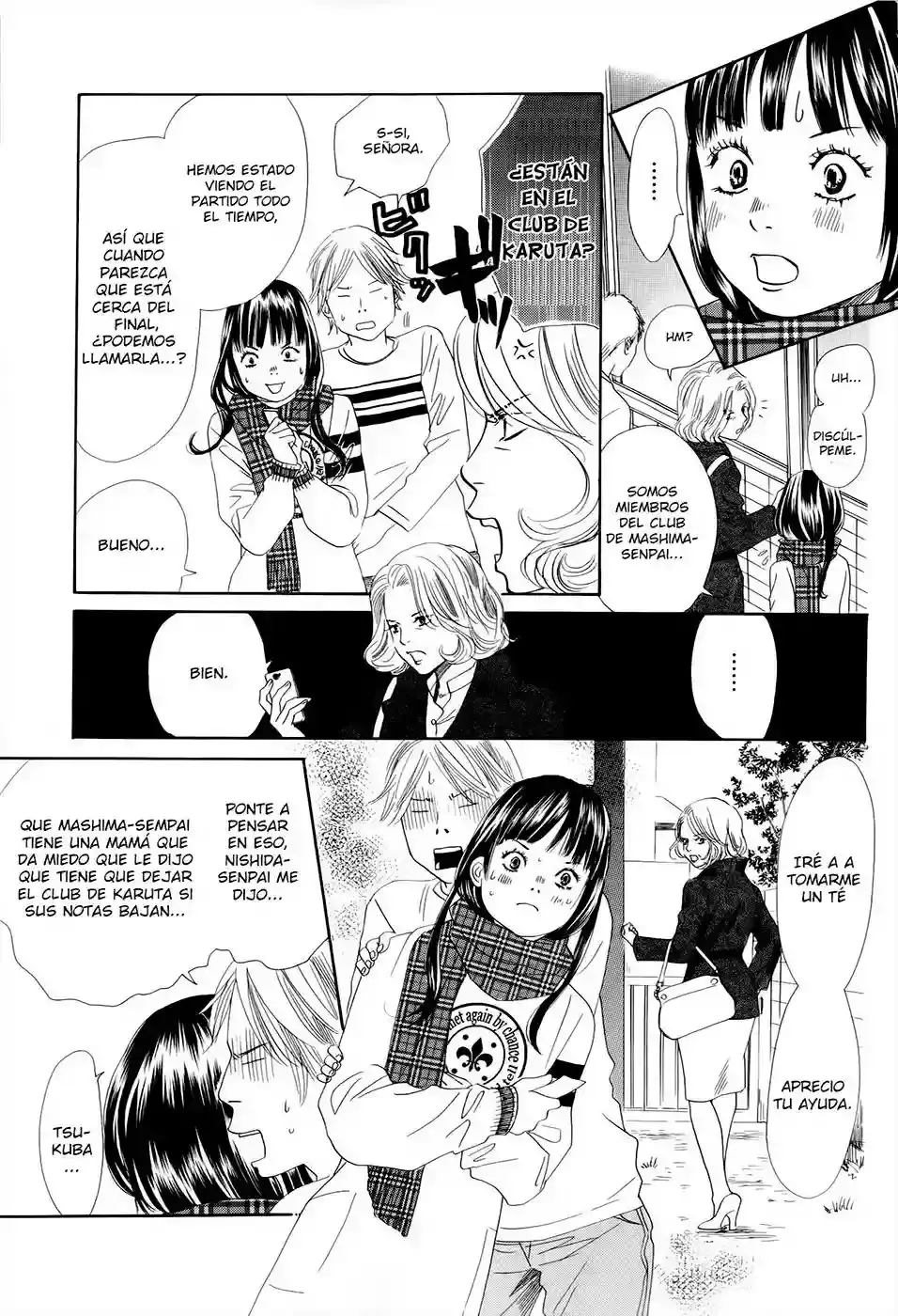 Chihayafuru capítulo 108, página 6