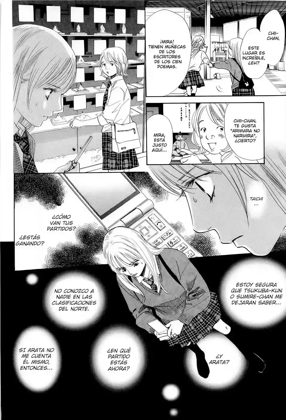 Chihayafuru capítulo 108, página 9