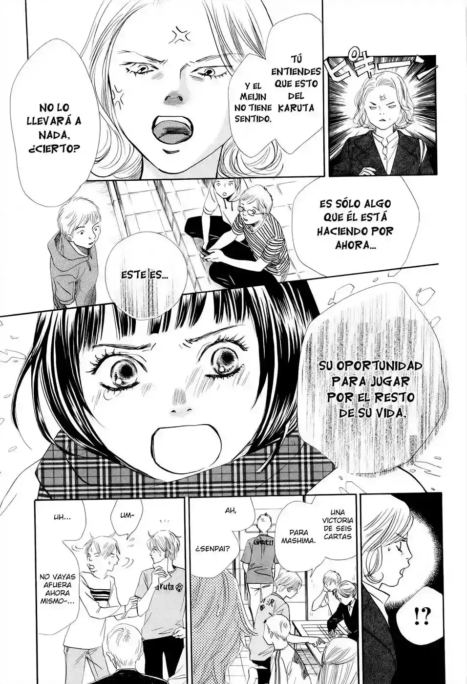 Chihayafuru capítulo 108, página 26