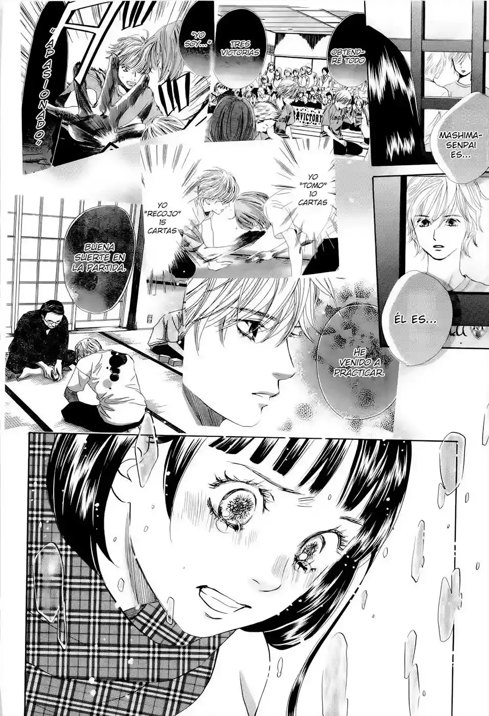 Chihayafuru capítulo 108, página 27