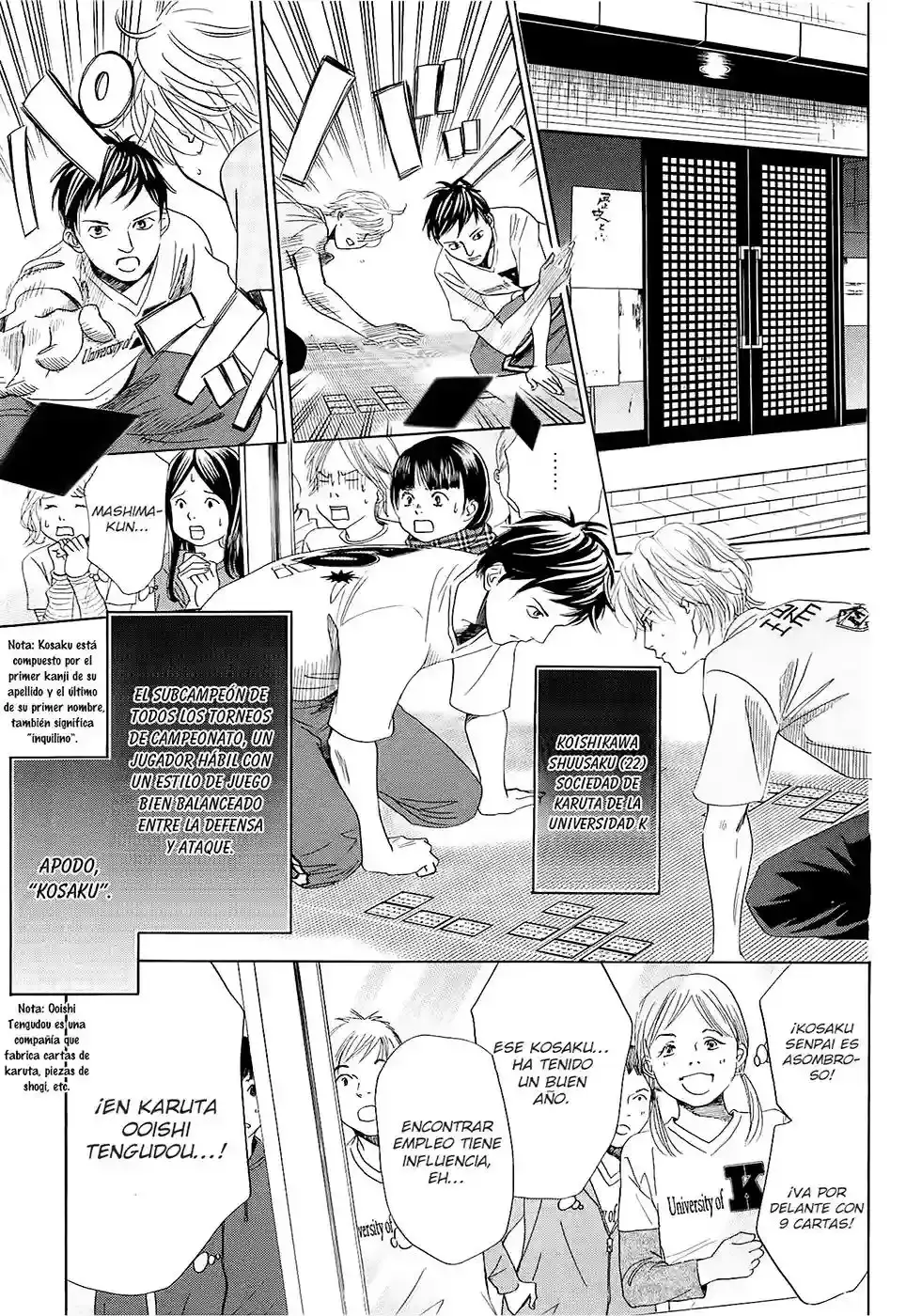 Chihayafuru capítulo 109, página 6