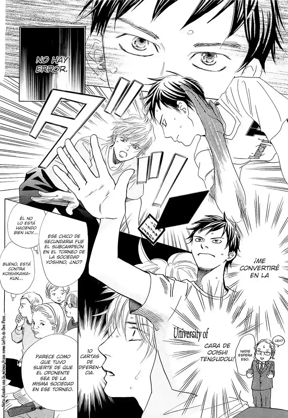 Chihayafuru capítulo 109, página 7