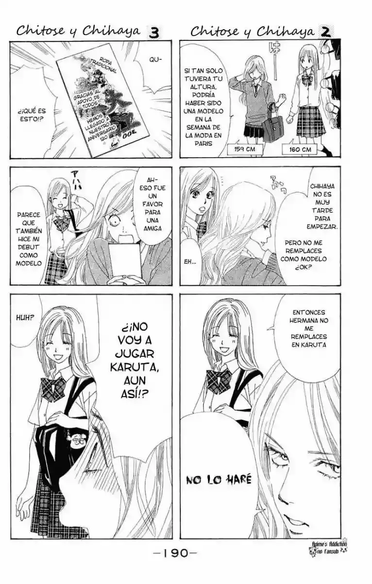 Chihayafuru capítulo 11, página 3