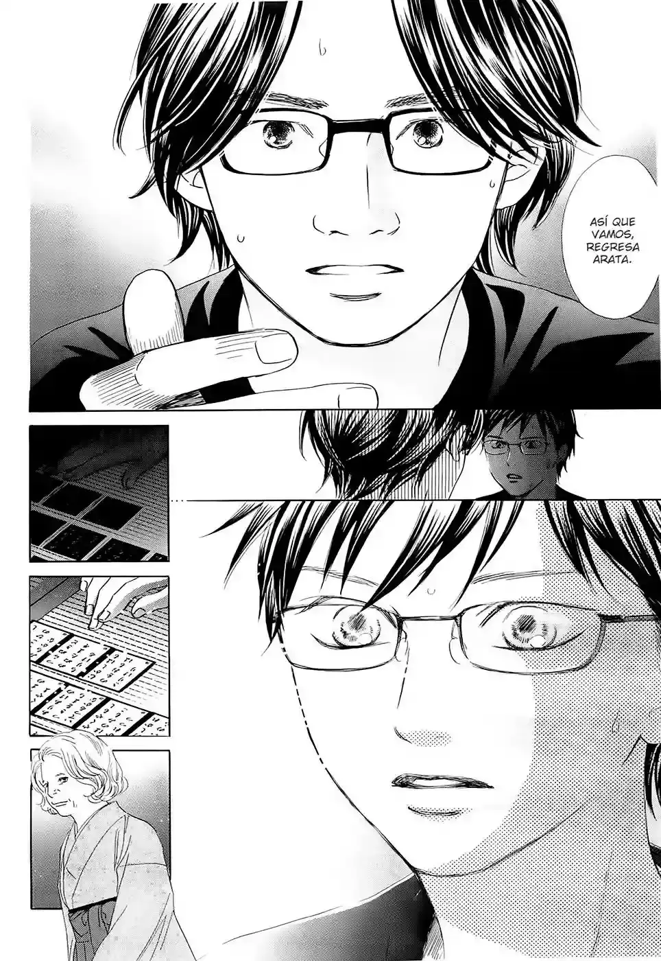 Chihayafuru capítulo 110, página 27