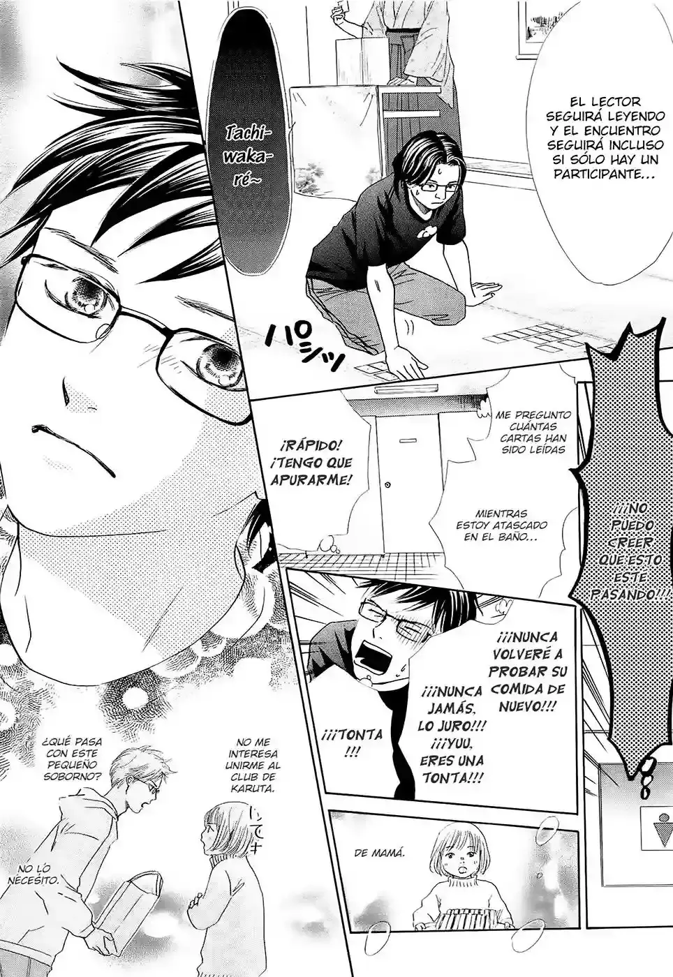 Chihayafuru capítulo 110, página 30