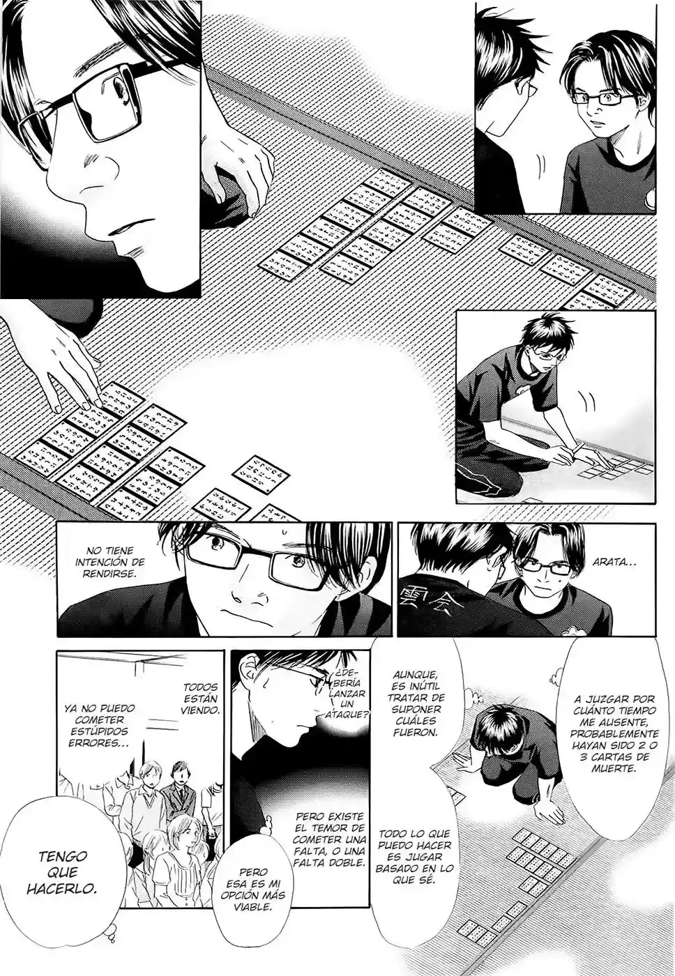 Chihayafuru capítulo 111, página 4