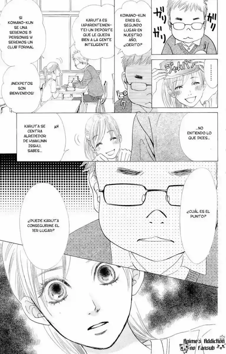Chihayafuru capítulo 12, página 15
