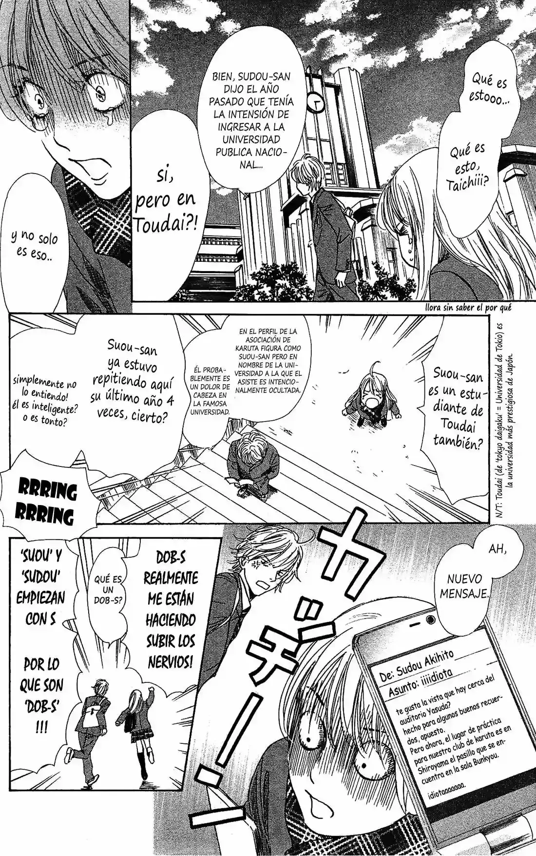 Chihayafuru capítulo 121, página 6