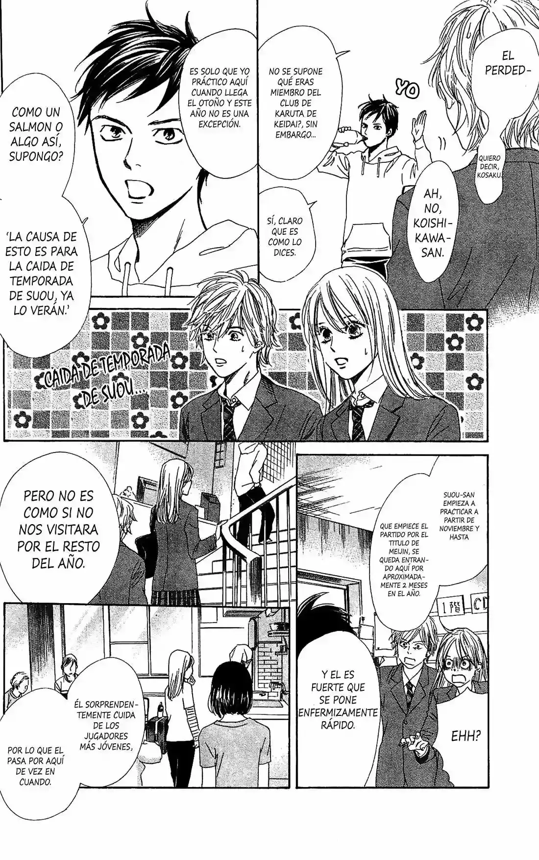 Chihayafuru capítulo 121, página 8