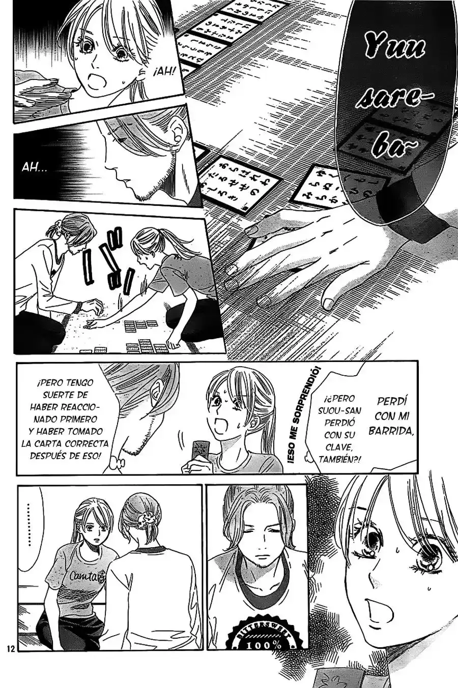 Chihayafuru capítulo 122, página 13