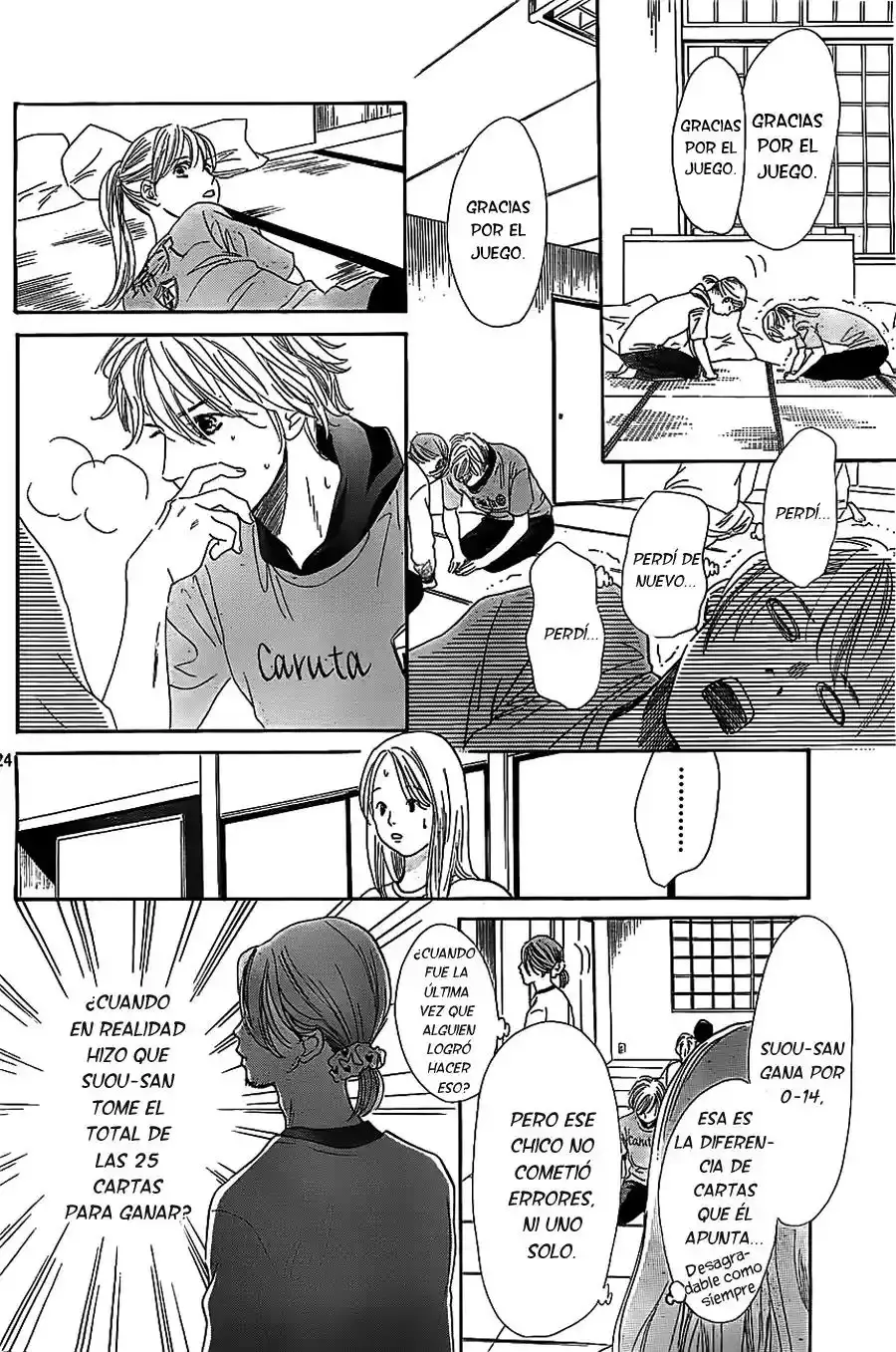 Chihayafuru capítulo 122, página 25