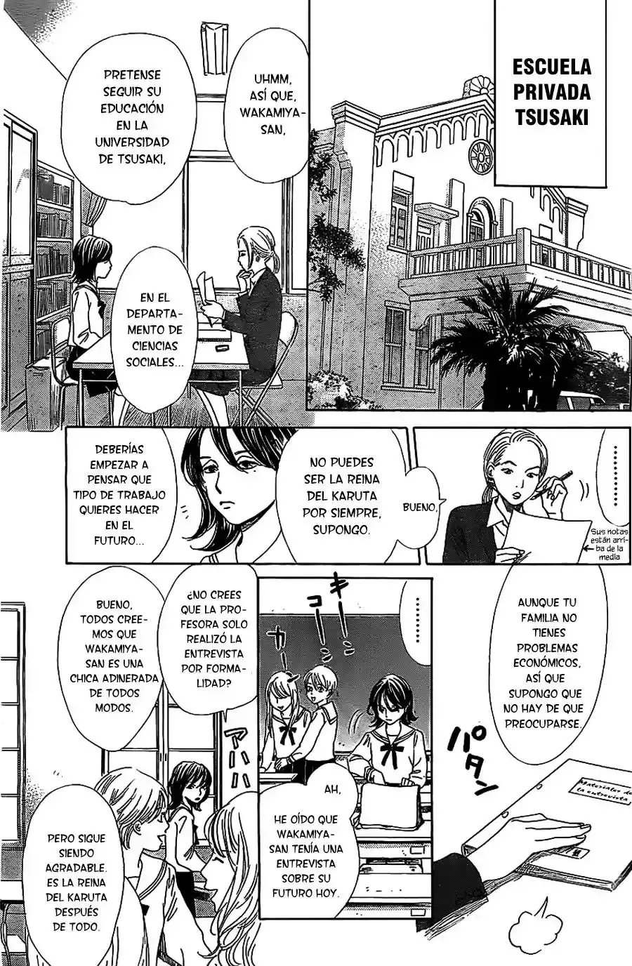 Chihayafuru capítulo 123, página 7
