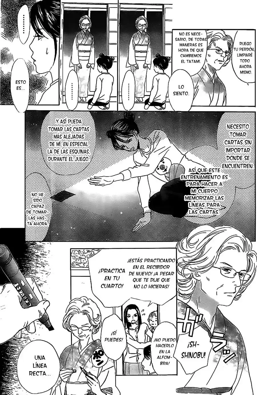 Chihayafuru capítulo 123, página 27