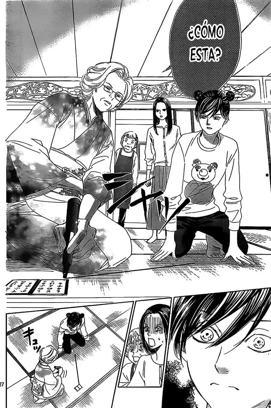 Chihayafuru capítulo 123, página 28