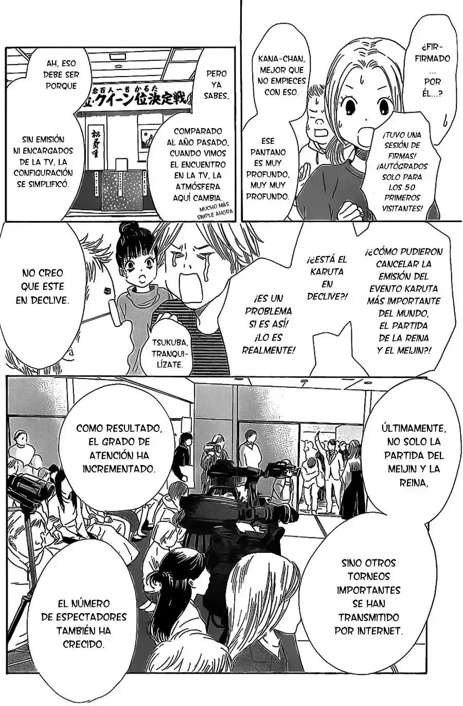 Chihayafuru capítulo 124, página 8