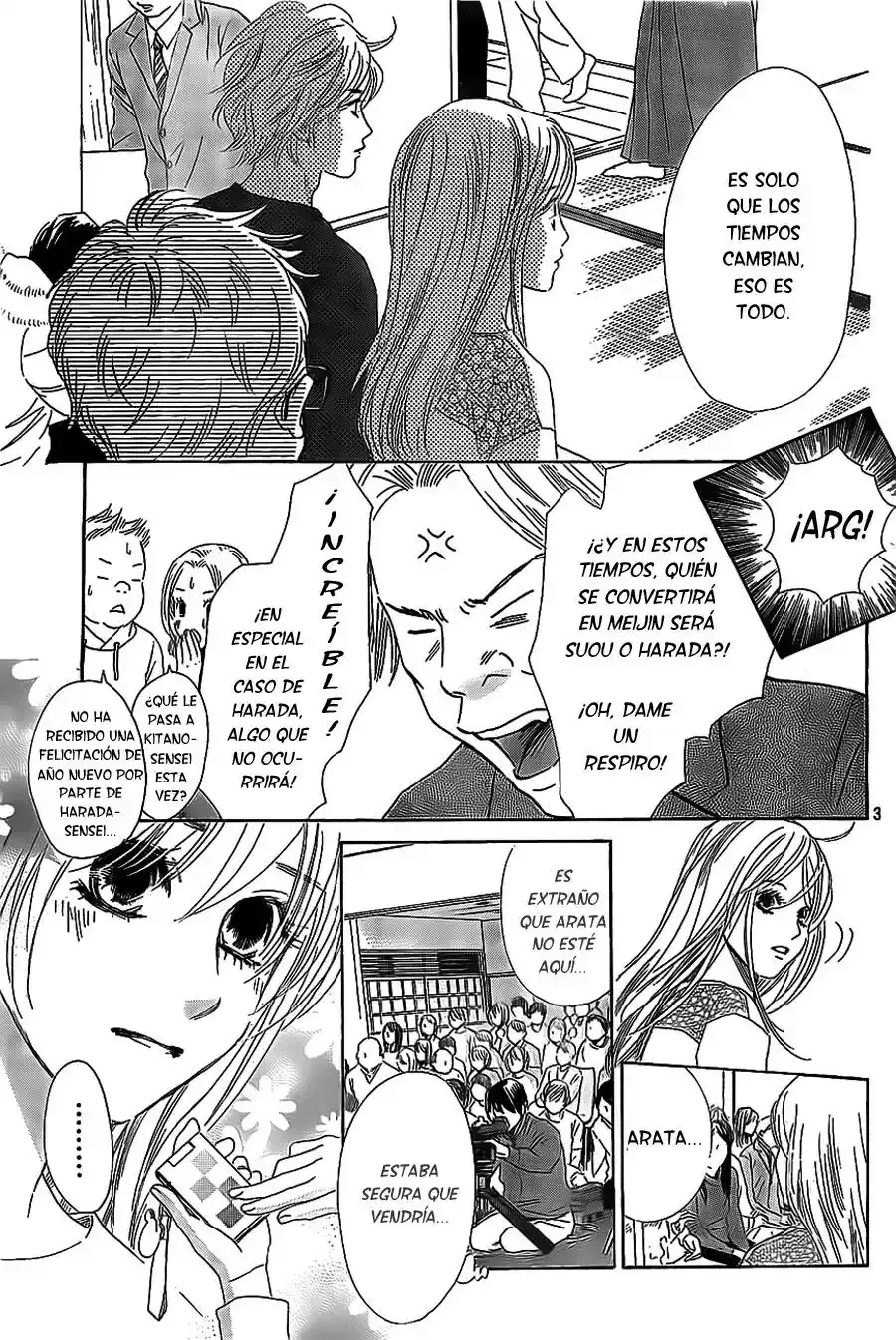 Chihayafuru capítulo 124, página 9