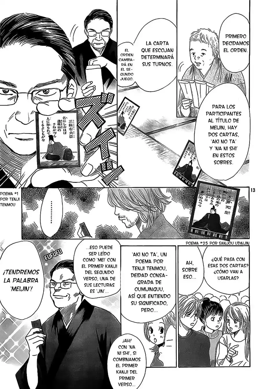 Chihayafuru capítulo 124, página 19
