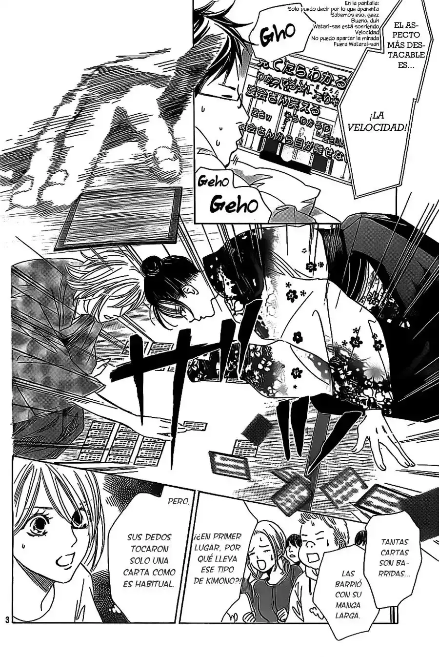 Chihayafuru capítulo 125, página 4