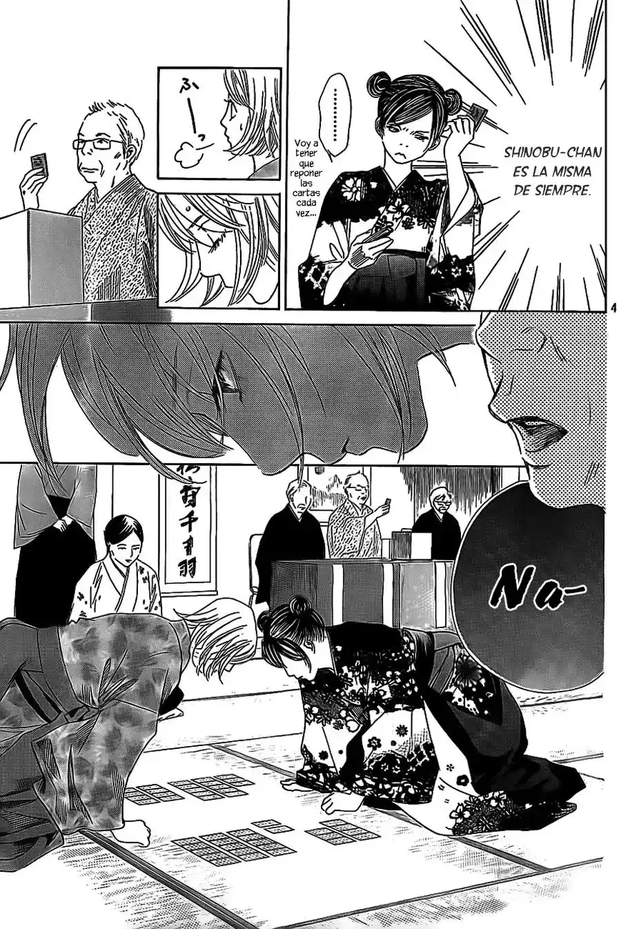 Chihayafuru capítulo 125, página 5