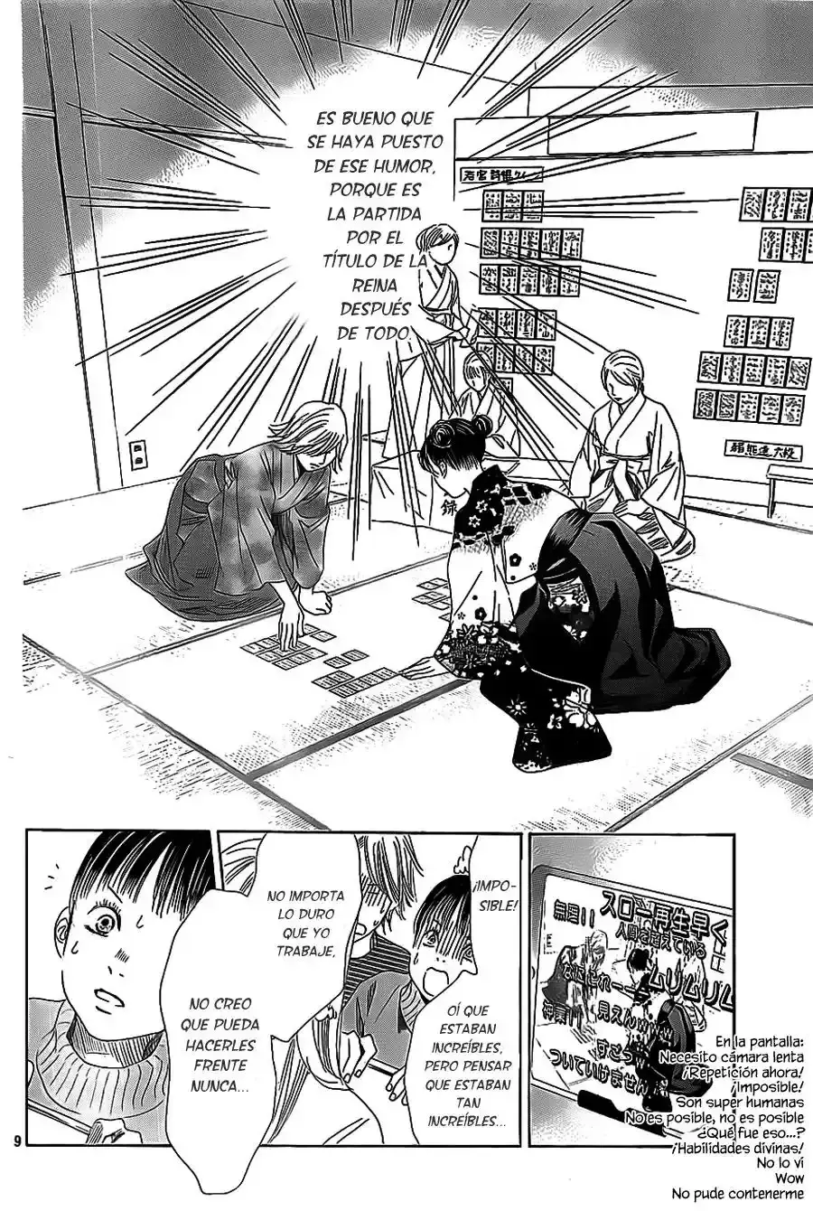 Chihayafuru capítulo 125, página 10