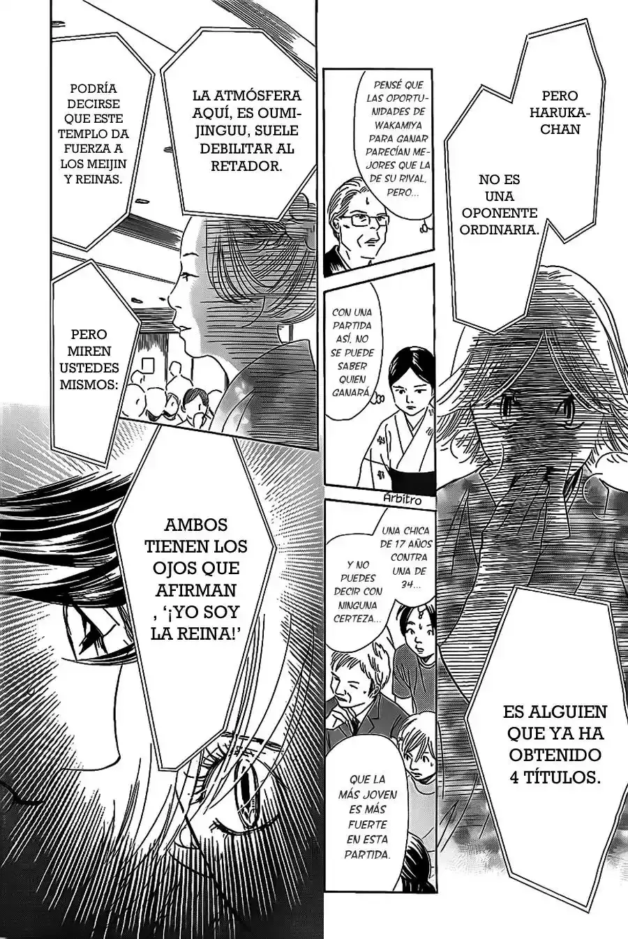 Chihayafuru capítulo 125, página 18