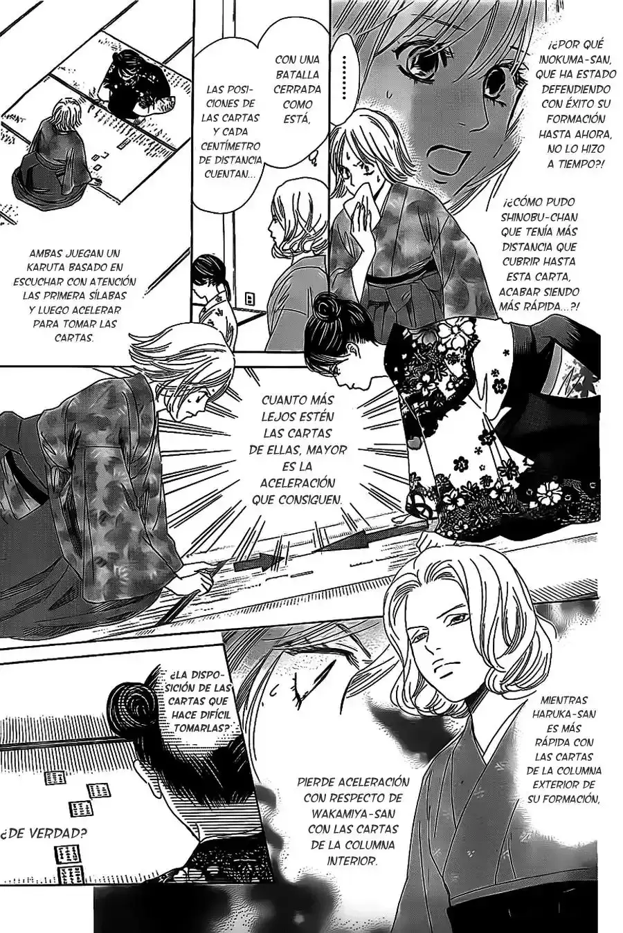 Chihayafuru capítulo 125, página 21