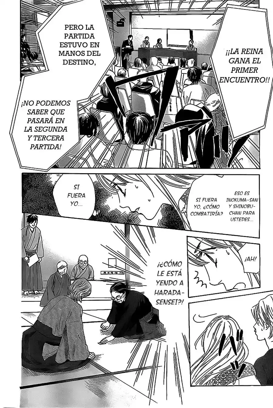 Chihayafuru capítulo 125, página 28
