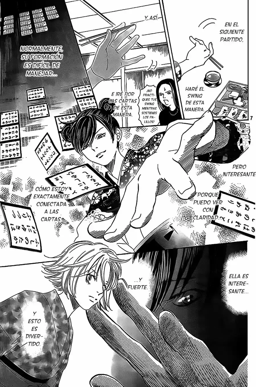 Chihayafuru capítulo 126, página 8