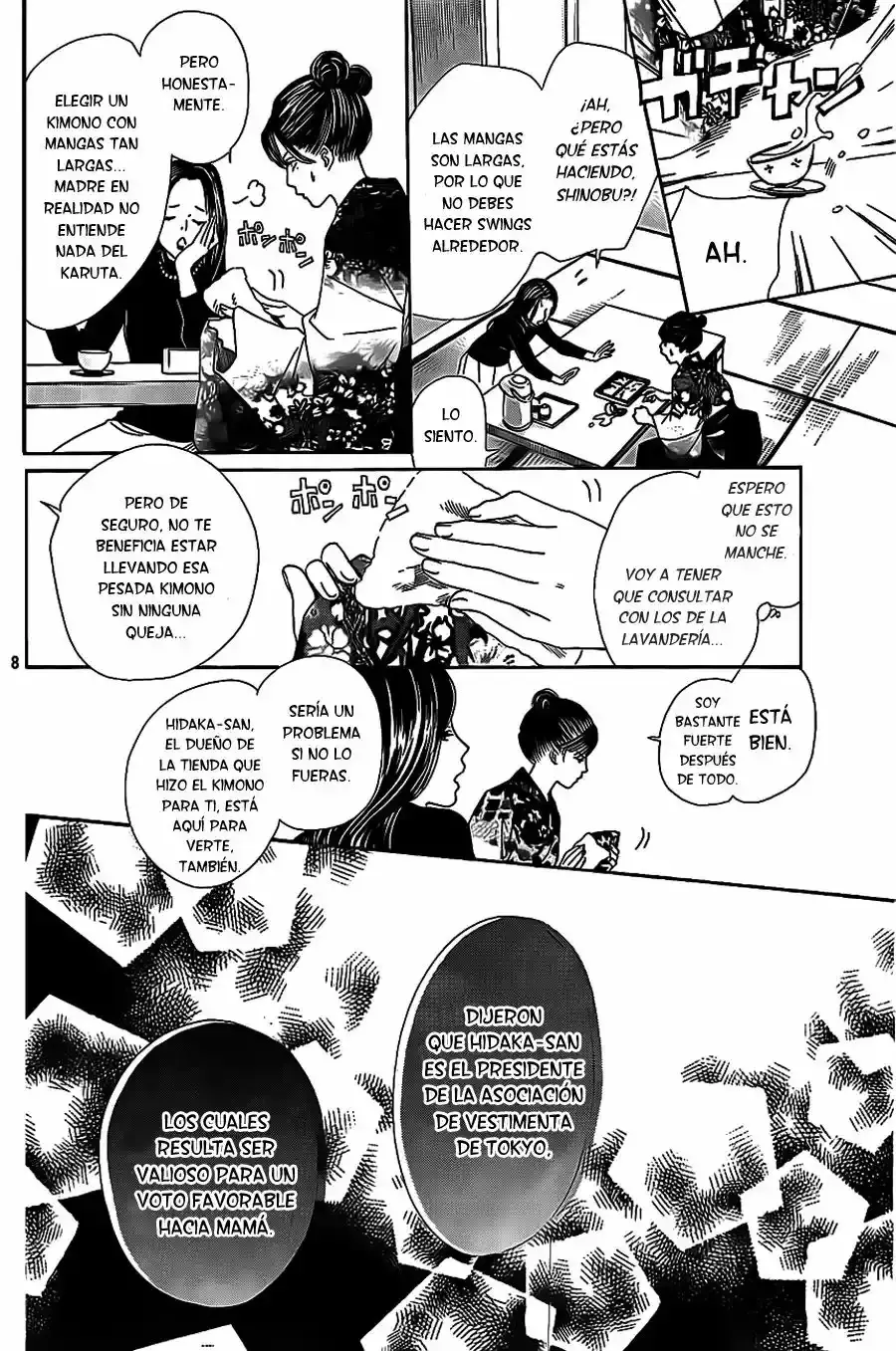 Chihayafuru capítulo 126, página 9
