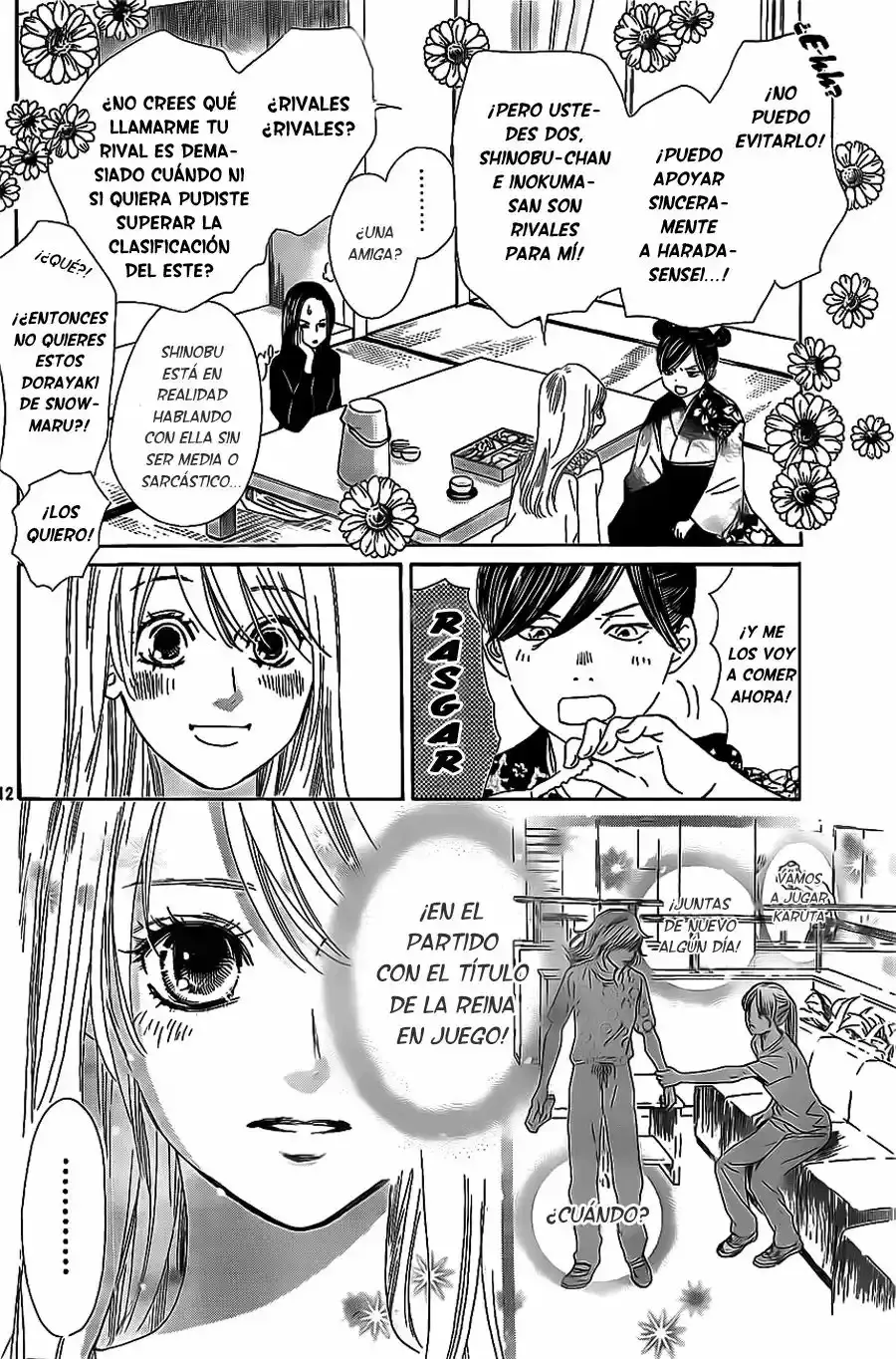 Chihayafuru capítulo 126, página 13