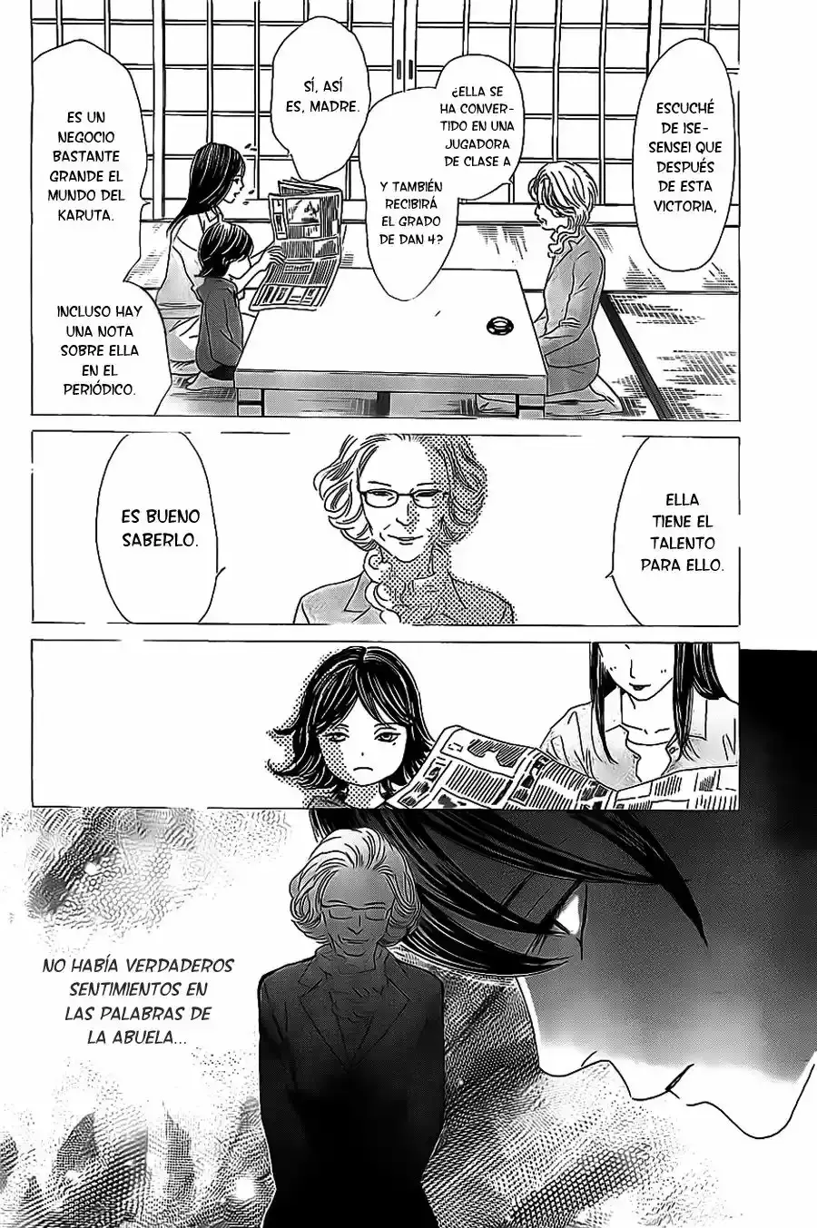Chihayafuru capítulo 126, página 19