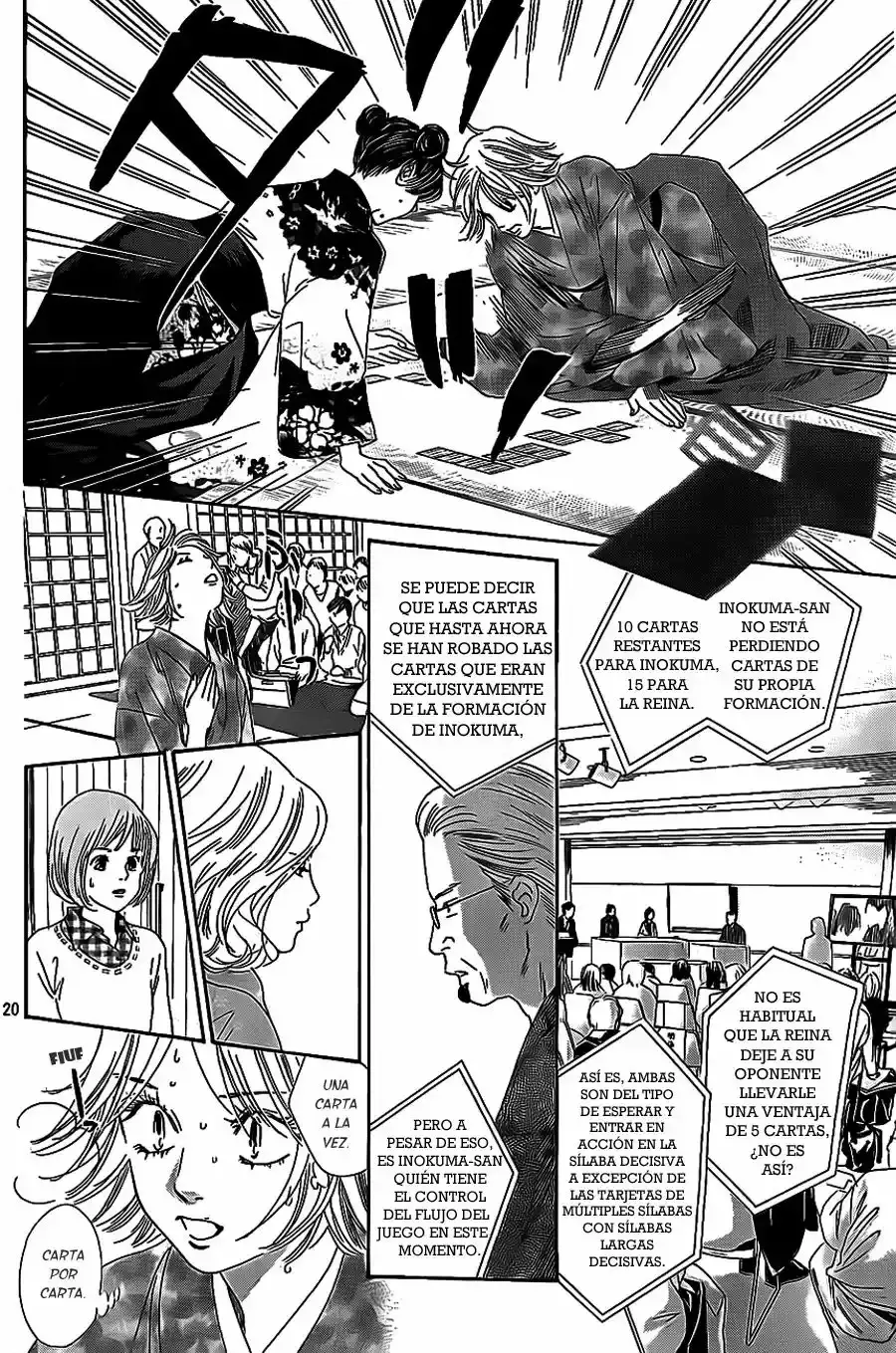 Chihayafuru capítulo 126, página 21
