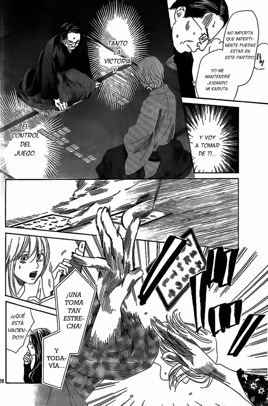 Chihayafuru capítulo 126, página 28