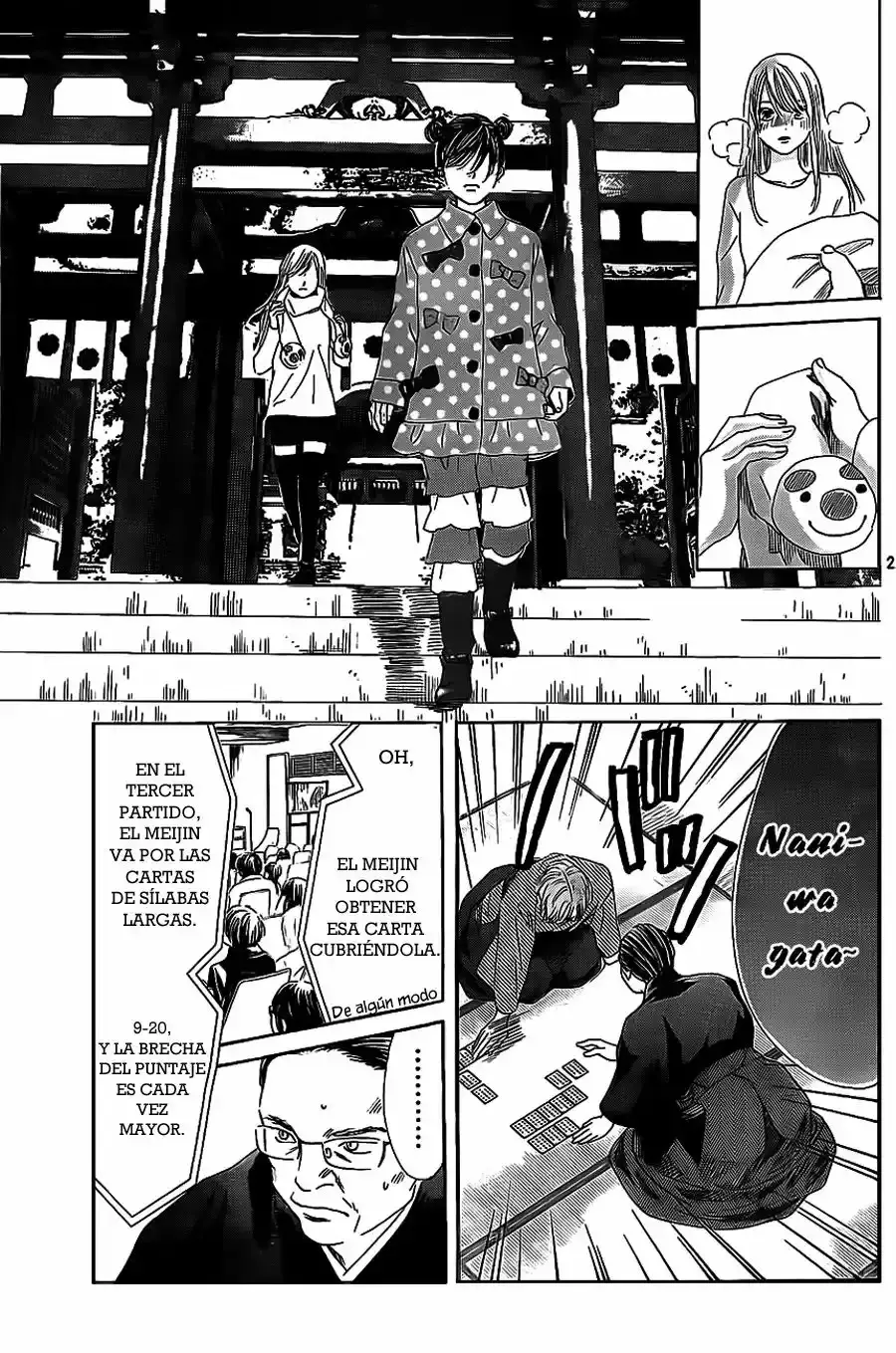 Chihayafuru capítulo 127, página 26
