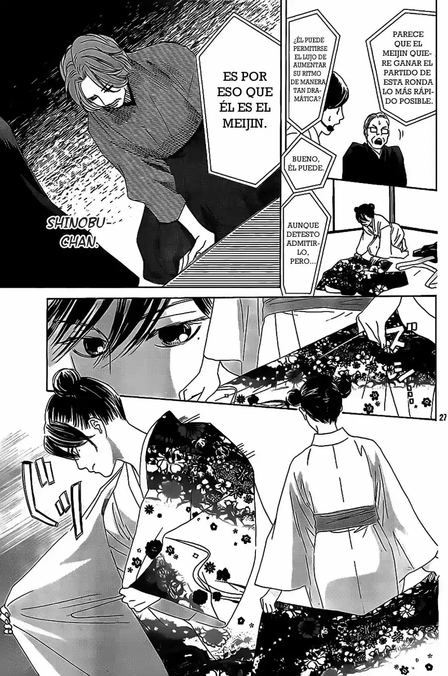 Chihayafuru capítulo 127, página 28