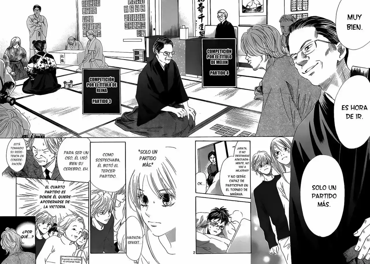 Chihayafuru capítulo 128, página 3