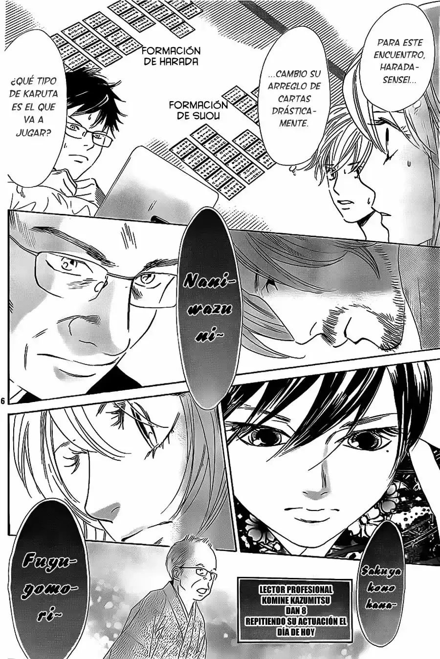 Chihayafuru capítulo 128, página 6